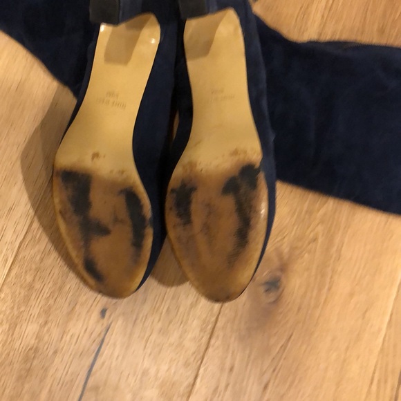 Nine West Blue Suede Boots - Picture 8 of 8